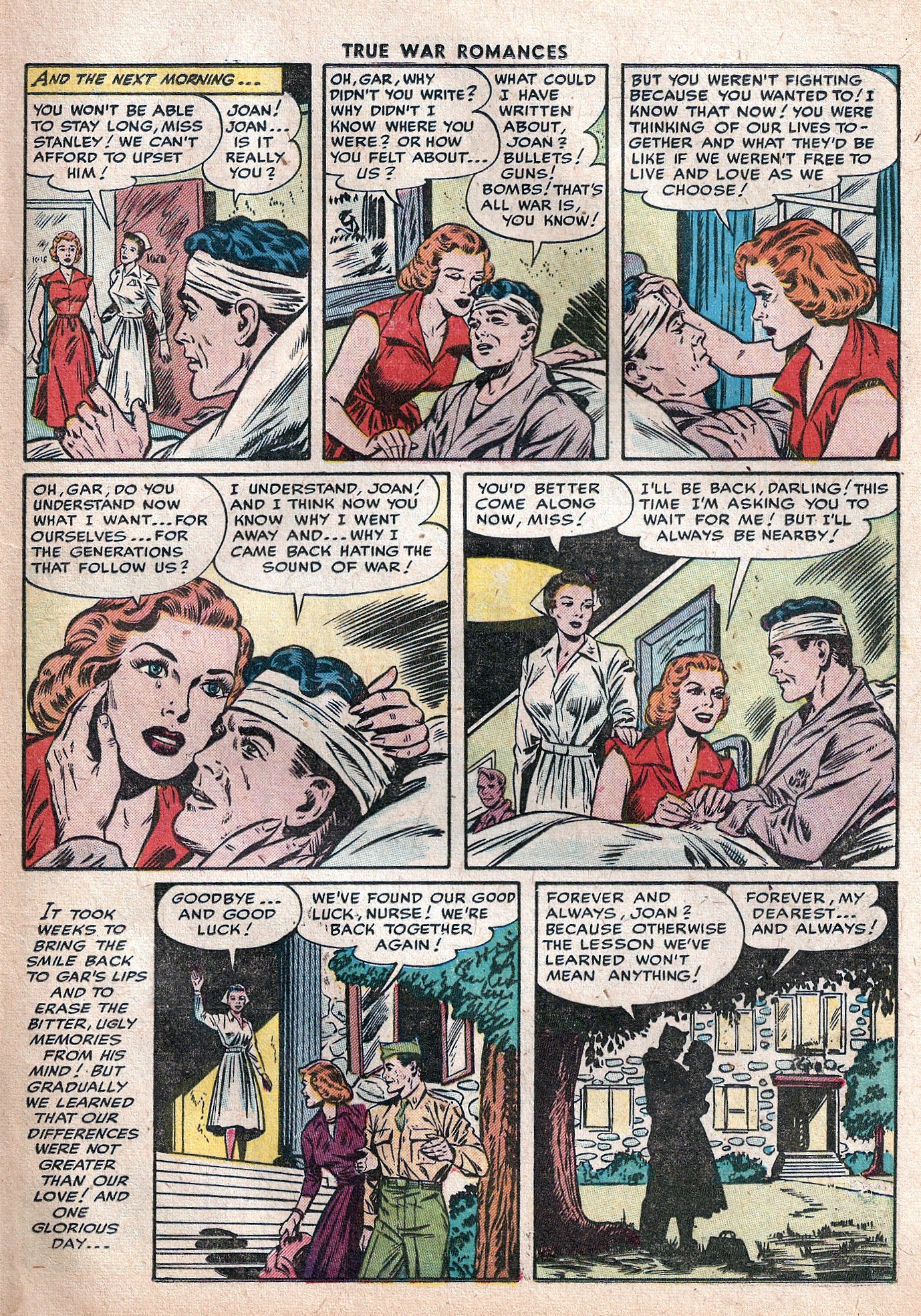 Read online True War Romances comic -  Issue #20 - 17