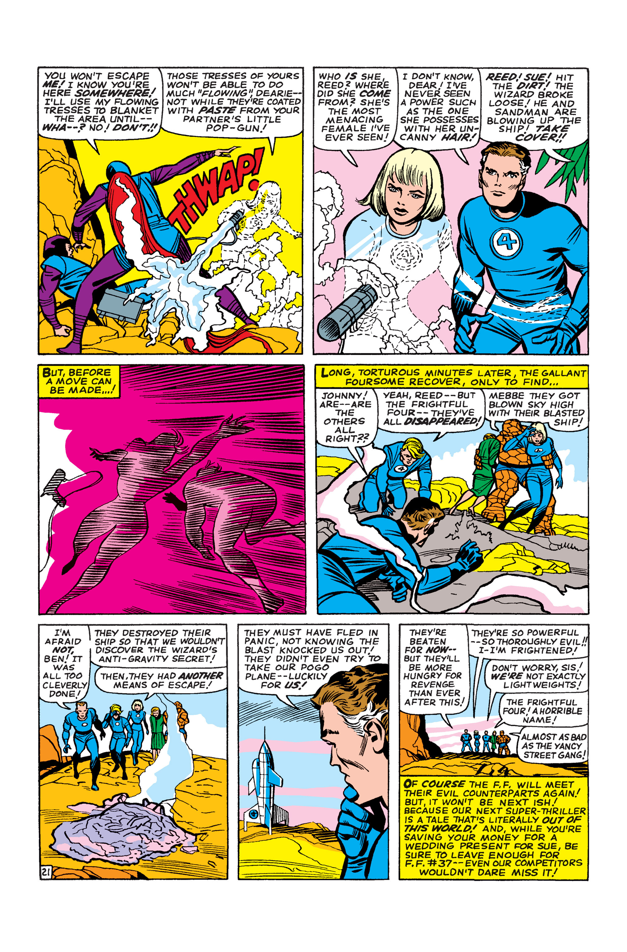 Read online Fantastic Four (1961) comic -  Issue #36 - 22