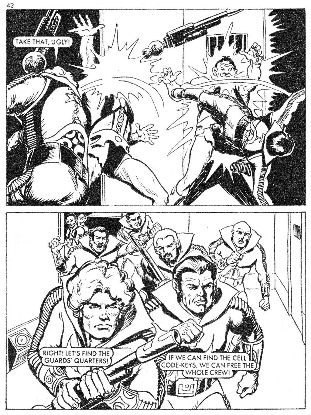 Read online Starblazer comic -  Issue #14 - 42