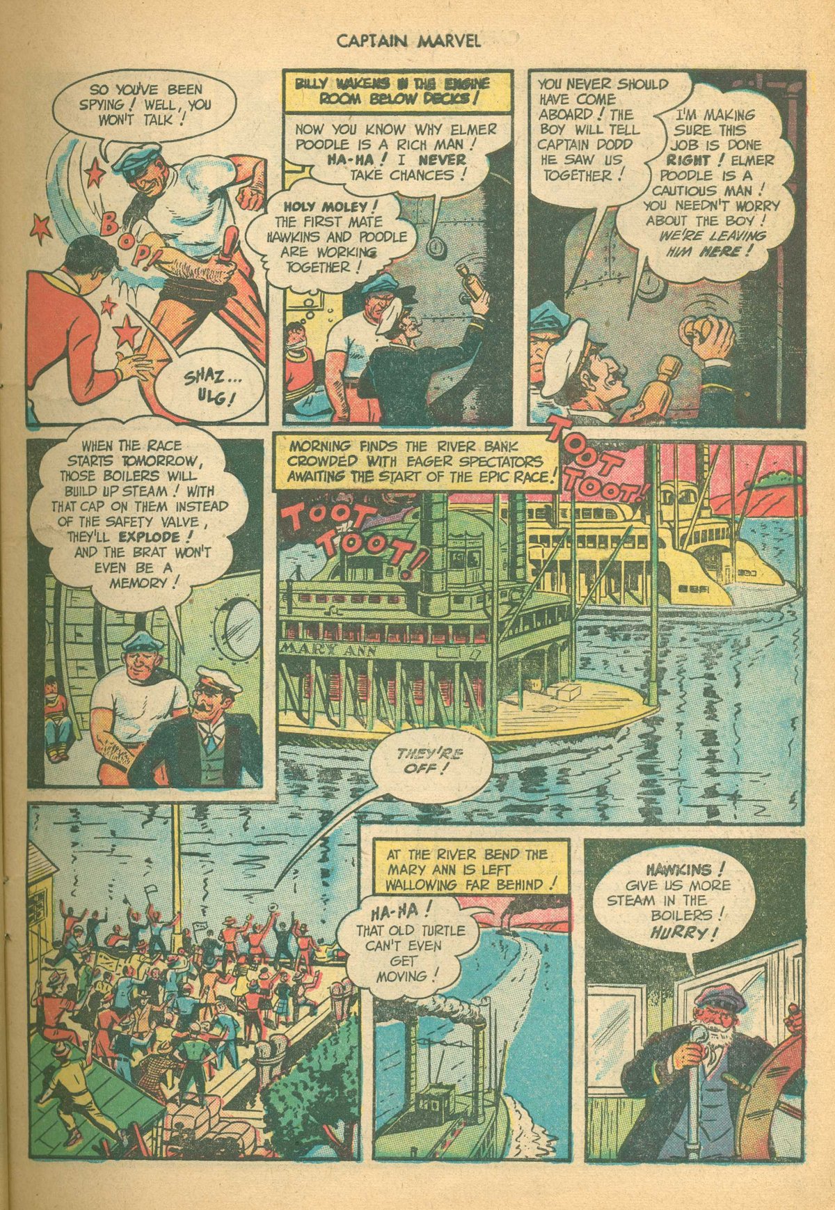 Read online Captain Marvel Adventures comic -  Issue #75 - 19