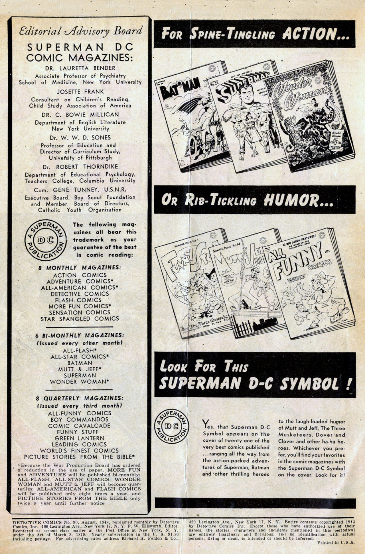 Read online Detective Comics (1937) comic -  Issue #90 - 2