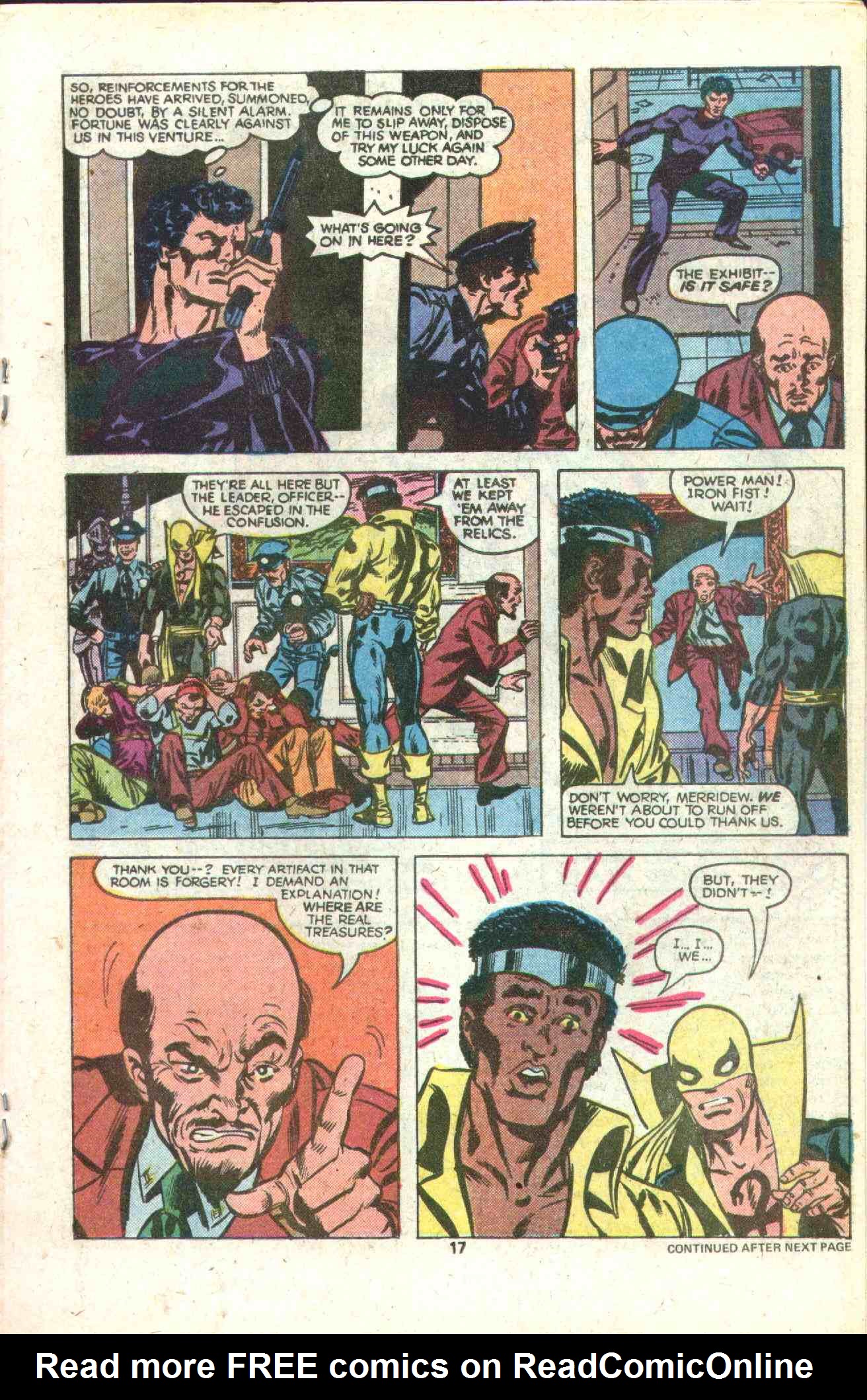 Read online Power Man and Iron Fist (1978) comic -  Issue #56 - 12