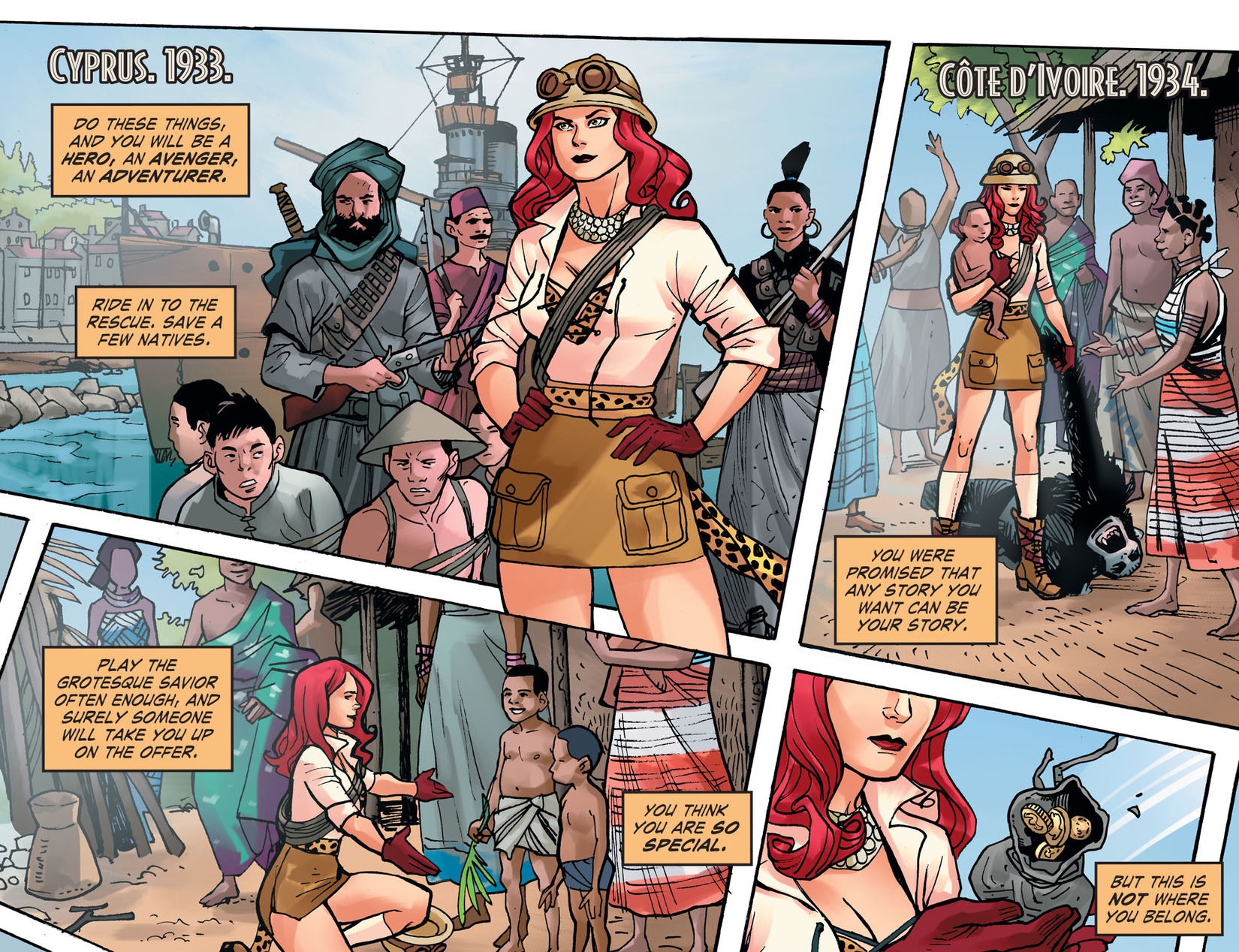 Read online DC Comics: Bombshells comic -  Issue #62 - 10
