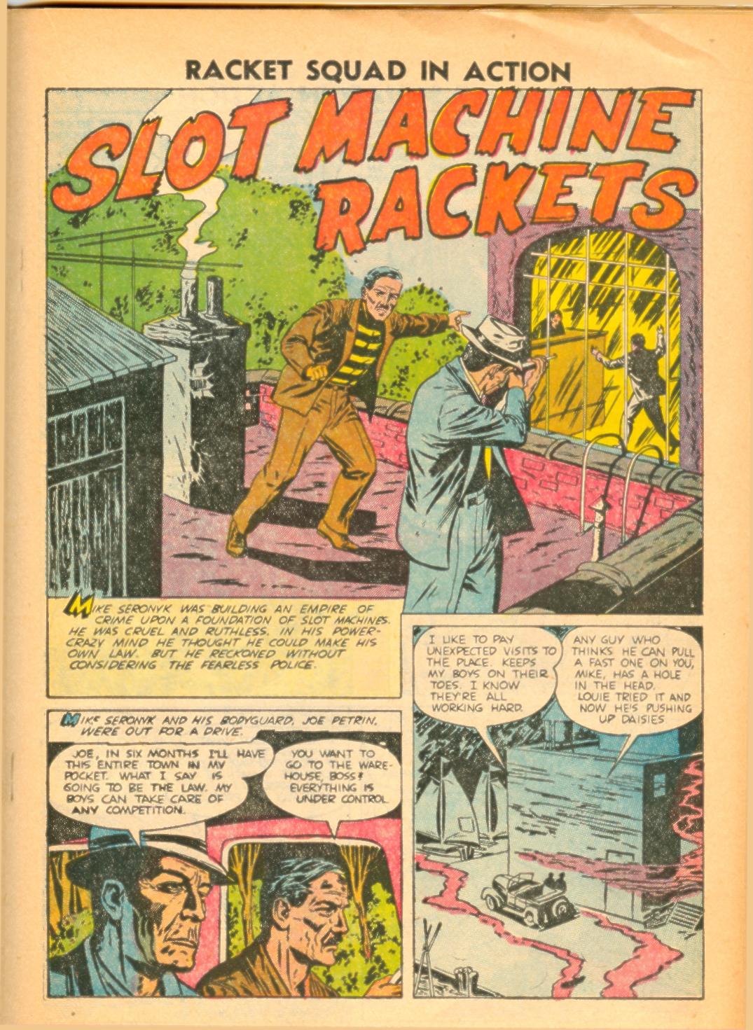 Read online Racket Squad in Action comic -  Issue #14 - 19