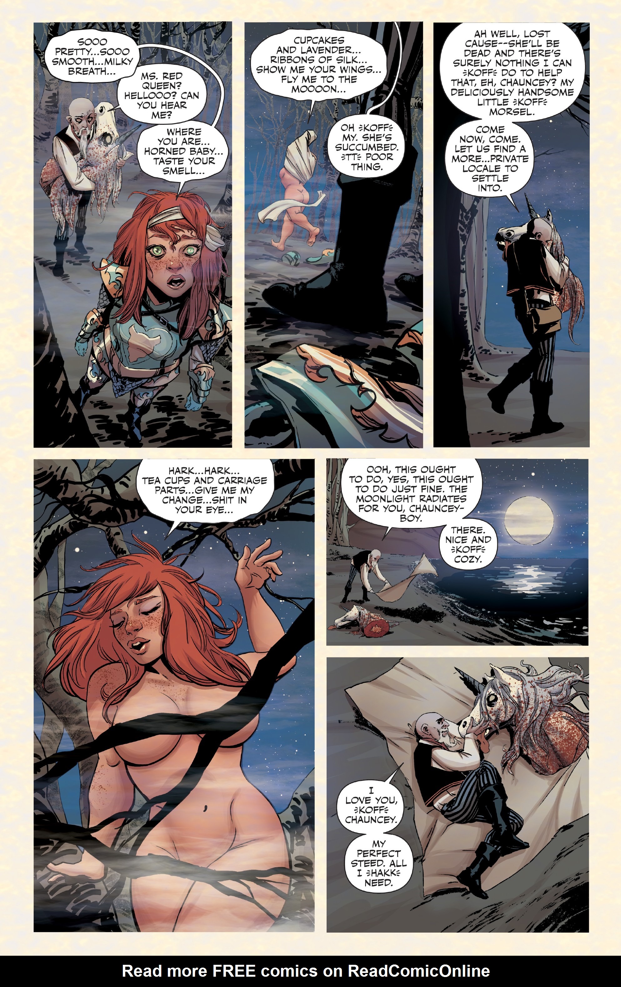 Read online Rat Queens Special: Swamp Romp comic -  Issue # Full - 13