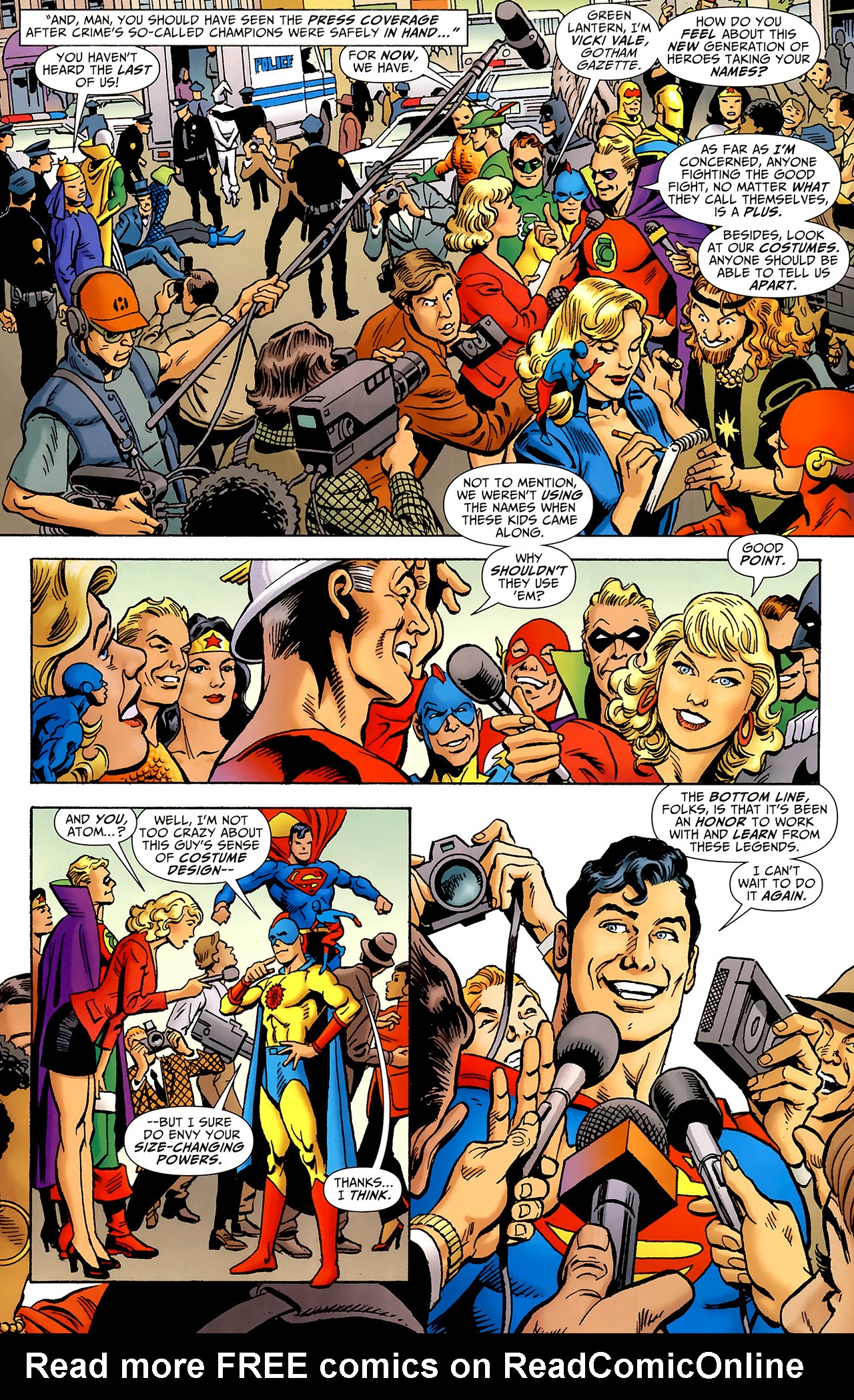Read online DCU: Legacies comic -  Issue #4 - 22