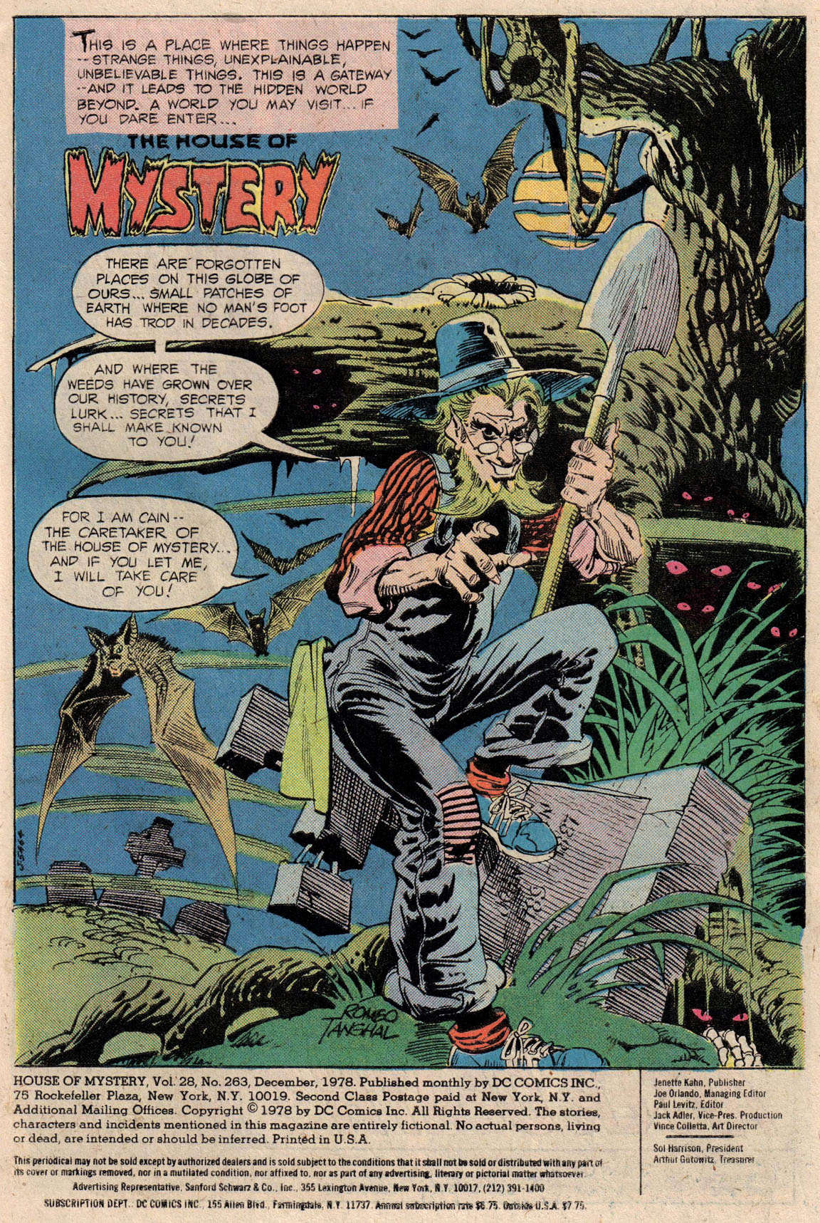 Read online House of Mystery (1951) comic -  Issue #263 - 3