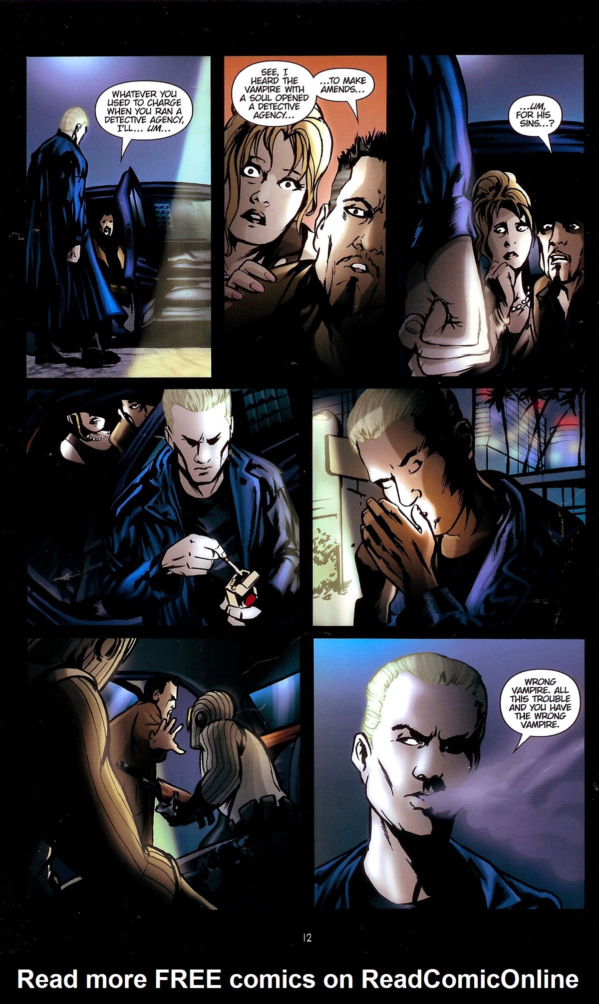 Read online Spike: Asylum comic -  Issue #1 - 14