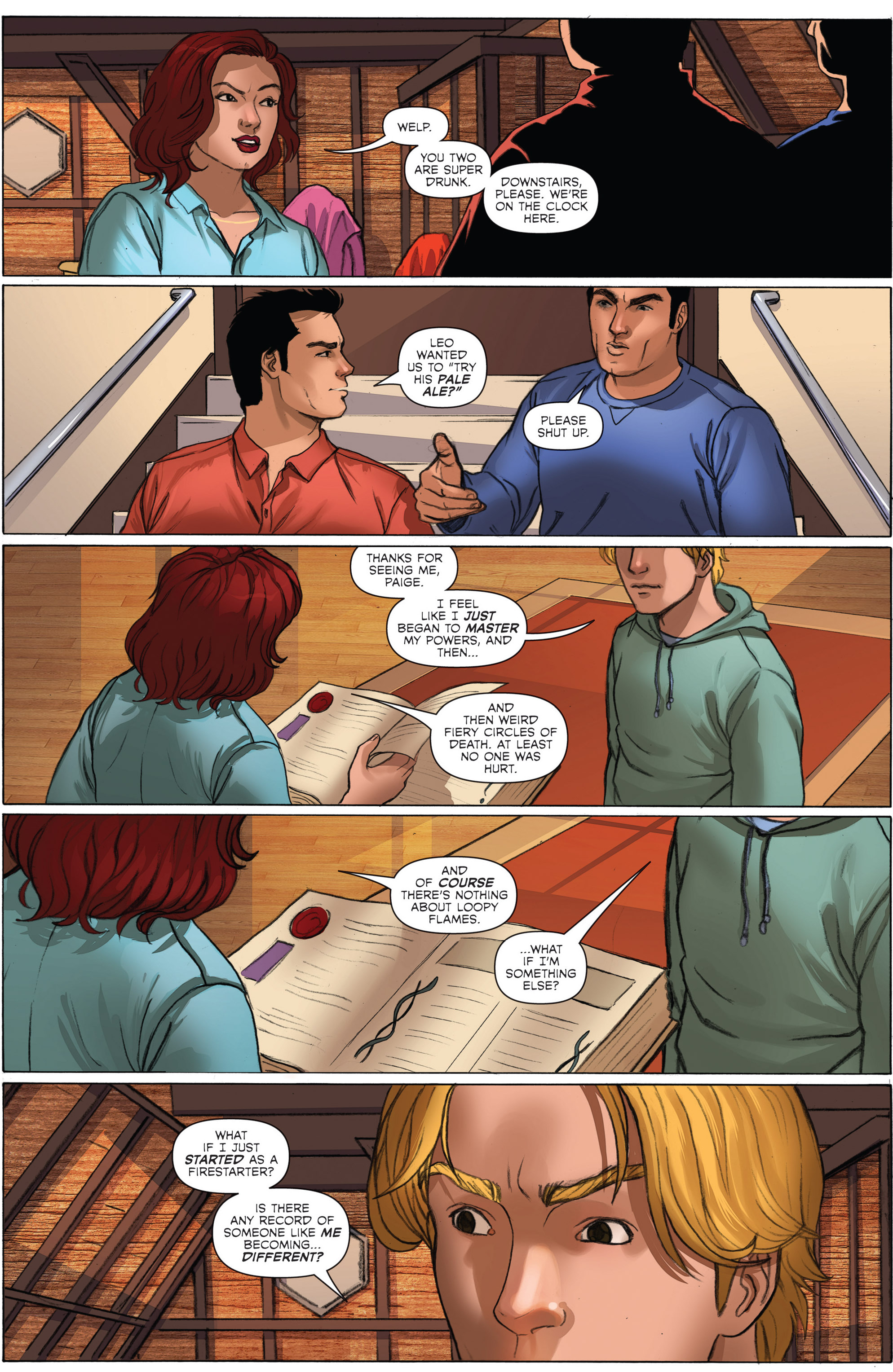 Read online Charmed Season 10 comic -  Issue #8 - 19