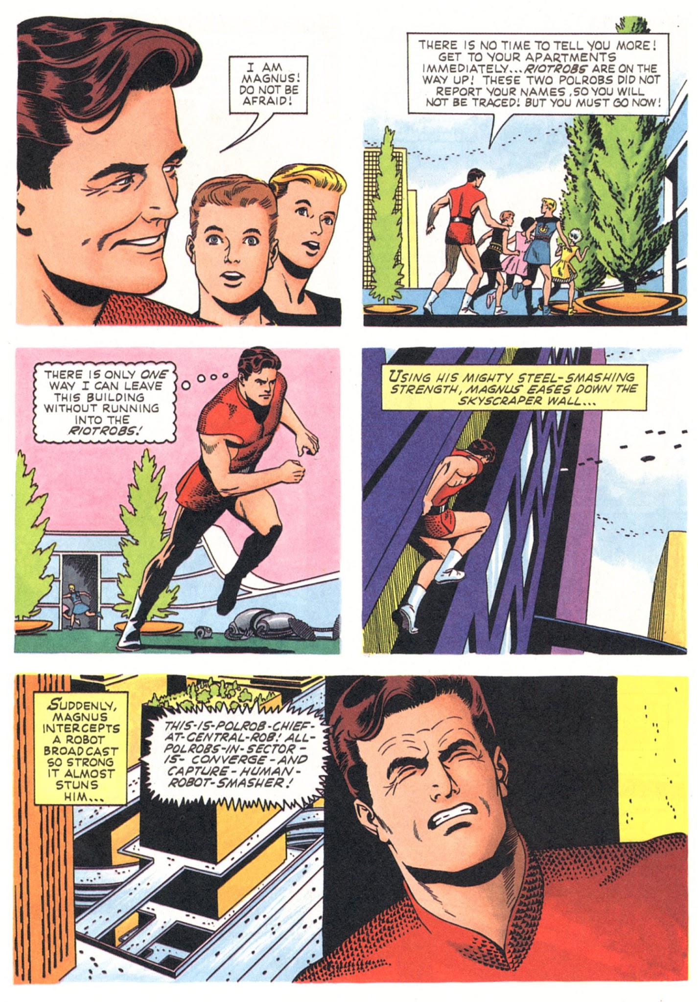 Read online Vintage Magnus, Robot Fighter comic -  Issue #1 - 10