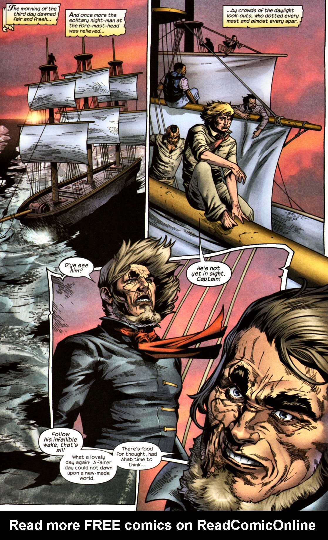 Read online Marvel Illustrated: Moby Dick comic -  Issue # TPB - 120