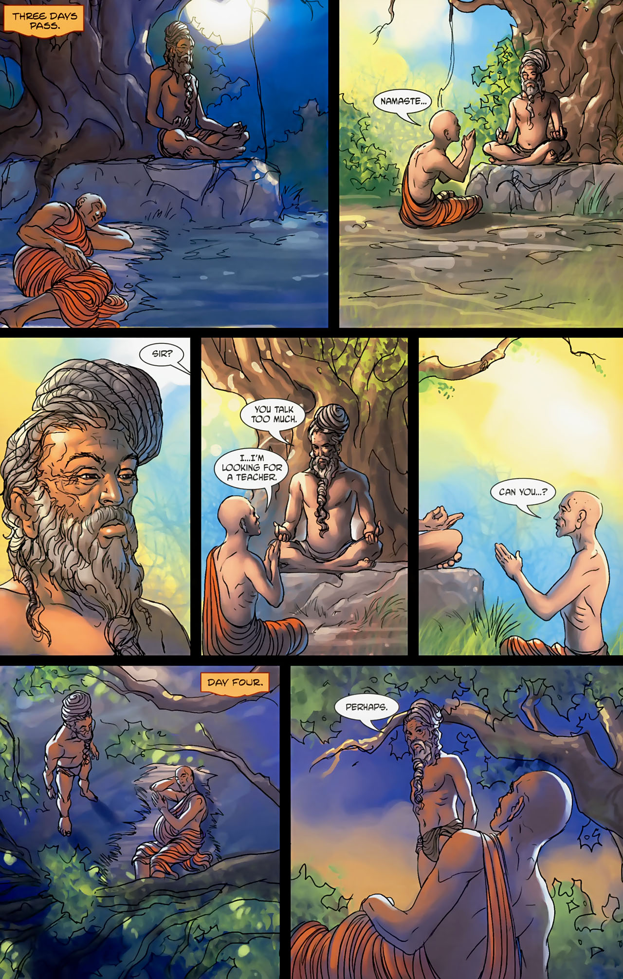 Read online Deepak Chopra's Buddha: A Story of Enlightenment comic -  Issue #4 - 18