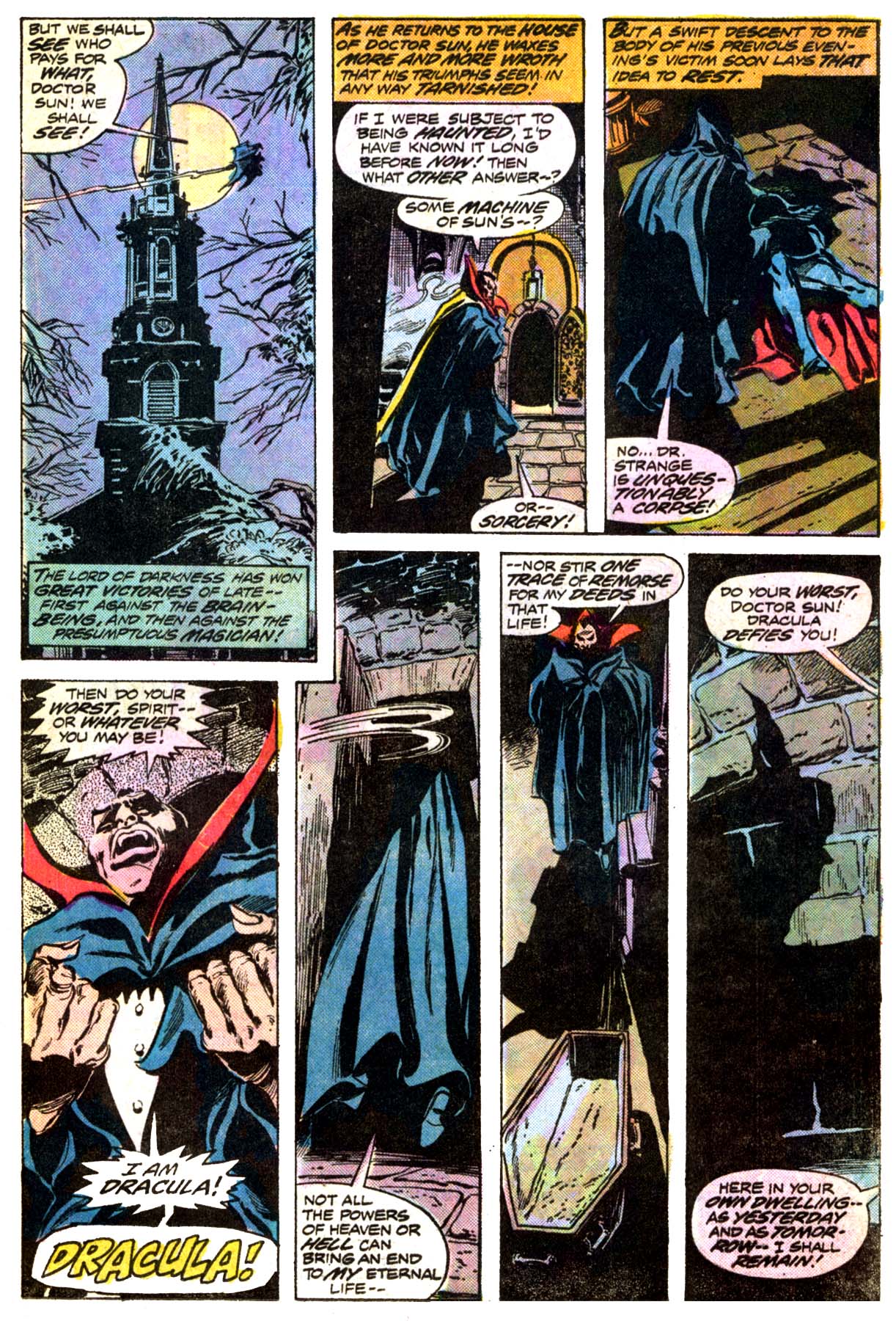 Read online Doctor Strange (1974) comic -  Issue #14 - 8