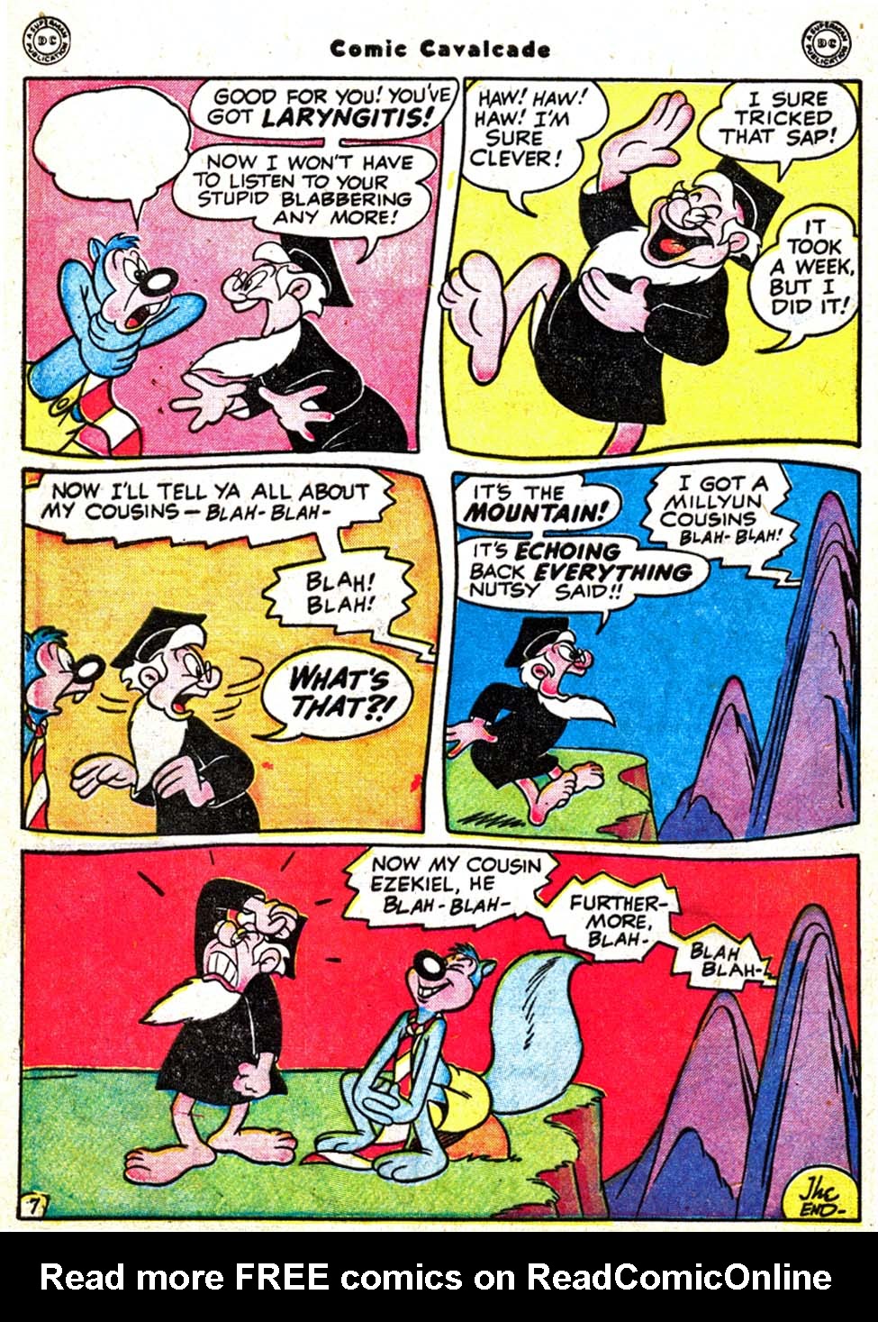 Read online Comic Cavalcade comic -  Issue #31 - 42
