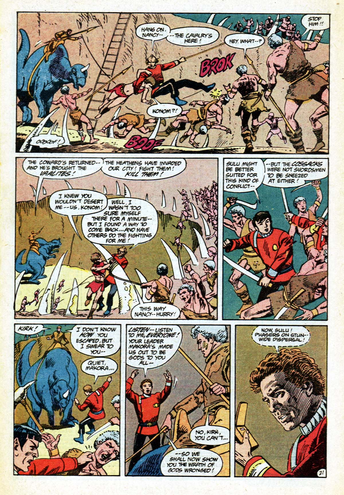 Read online Star Trek (1984) comic -  Issue #43 - 23
