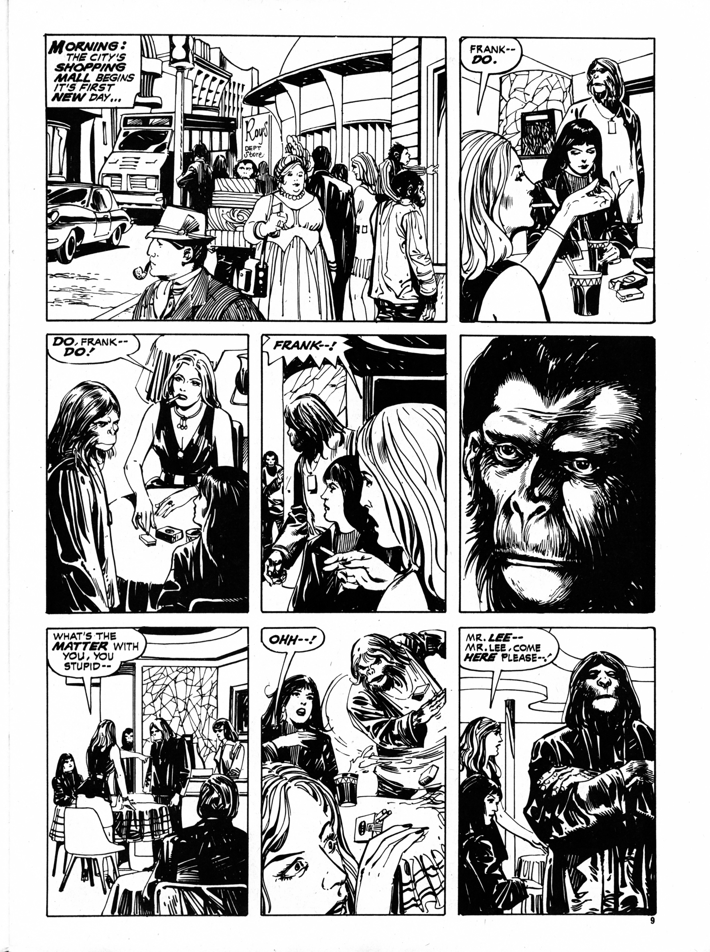 Read online Planet of the Apes (1974) comic -  Issue #69 - 9