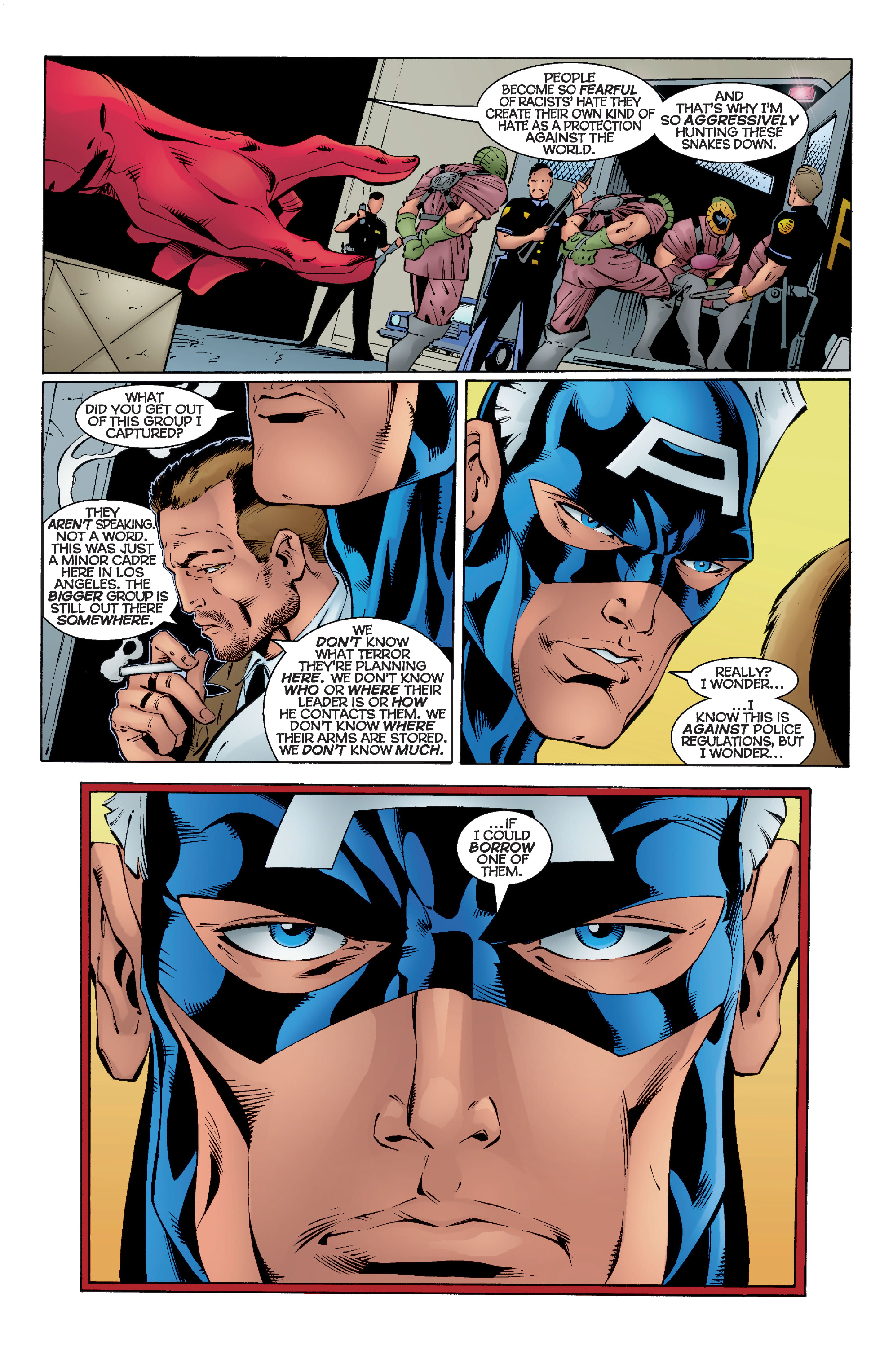 Read online Heroes Reborn: Captain America comic -  Issue # TPB (Part 3) - 4