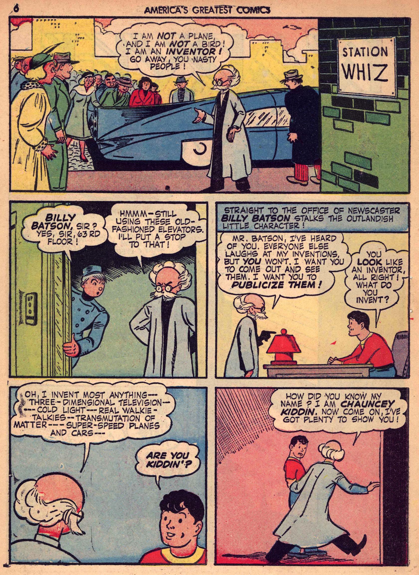 Read online America's Greatest Comics comic -  Issue #7 - 5