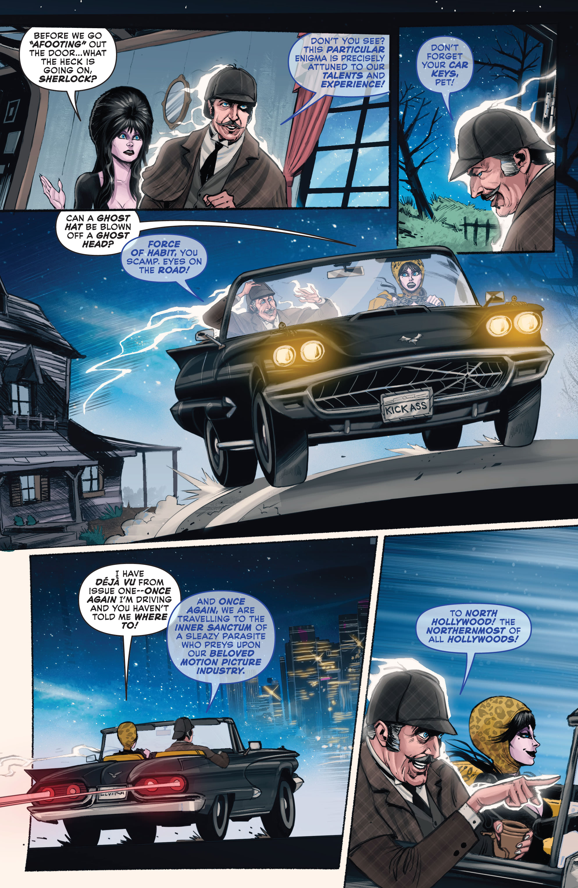 Read online Elvira Meets Vincent Price comic -  Issue #5 - 8