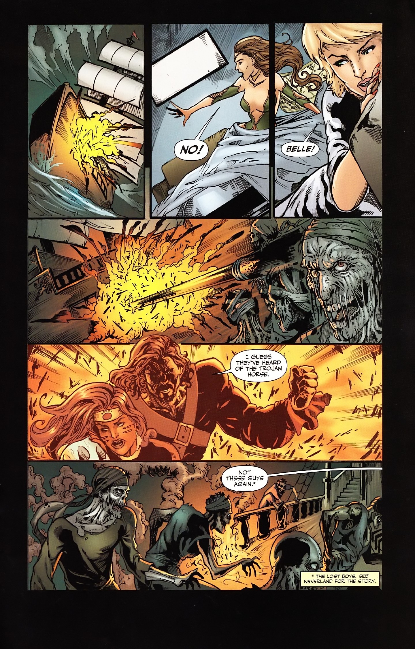 Read online Grimm Fairy Tales: Neverland Hook comic -  Issue #3 - 22