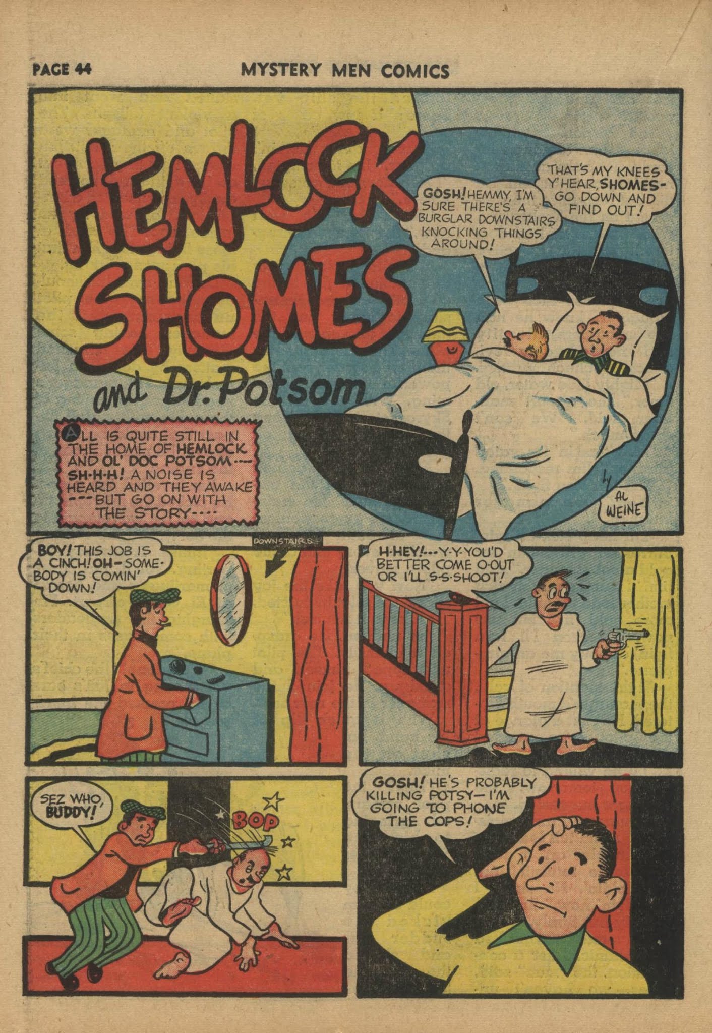 Read online Mystery Men Comics comic -  Issue #19 - 46