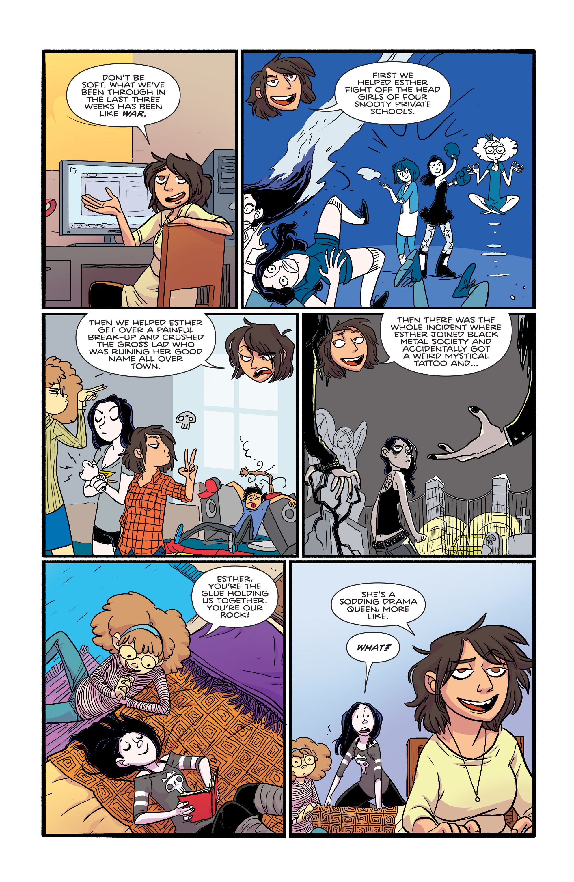 Read online Giant Days (2015) comic -  Issue #1 - 4