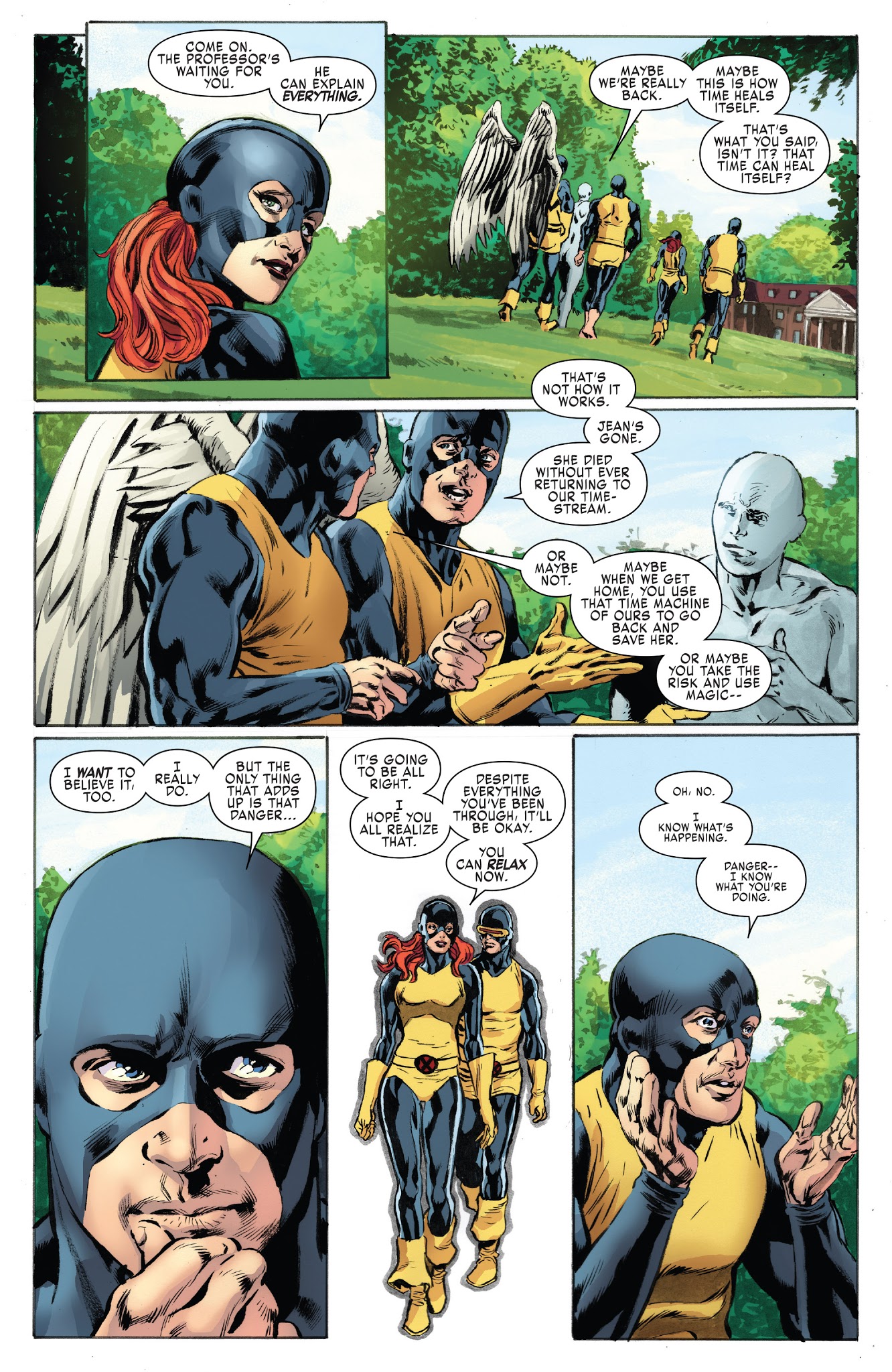 Read online X-Men: Blue comic -  Issue #25 - 27