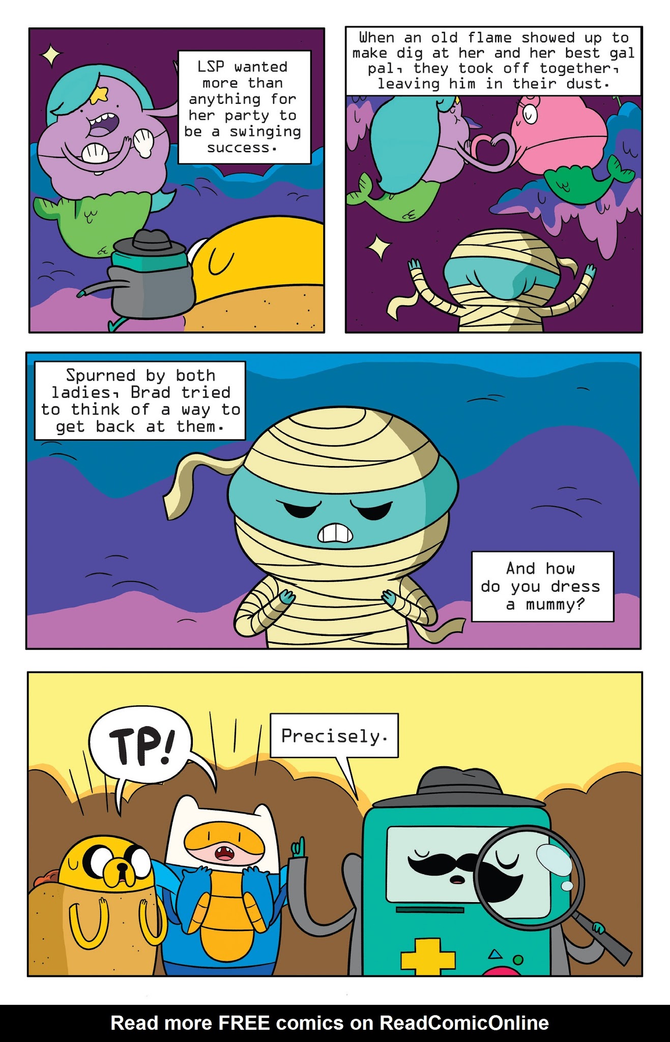 Read online Adventure Time: Masked Mayhem comic -  Issue # TPB - 122