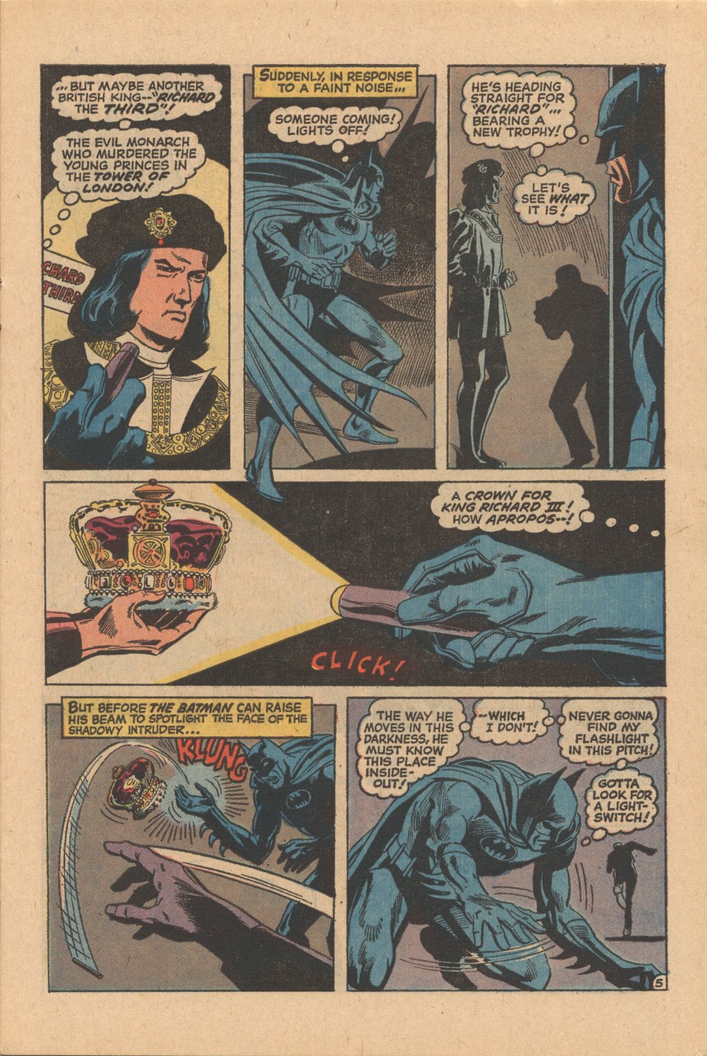 Read online Batman (1940) comic -  Issue #250 - 7