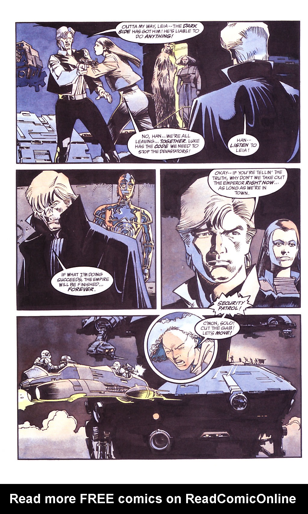 Read online Star Wars: Dark Empire comic -  Issue #5 - 19