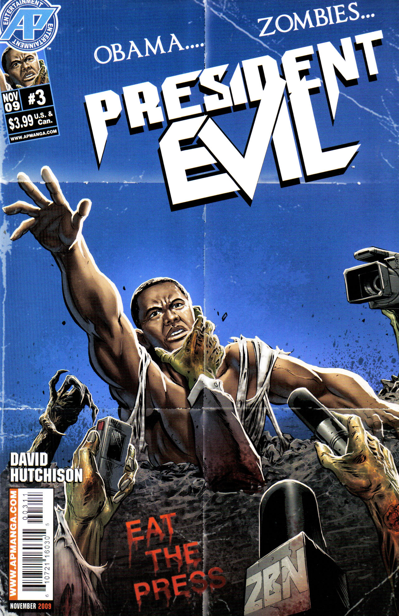 Read online President Evil comic -  Issue #3 - 1