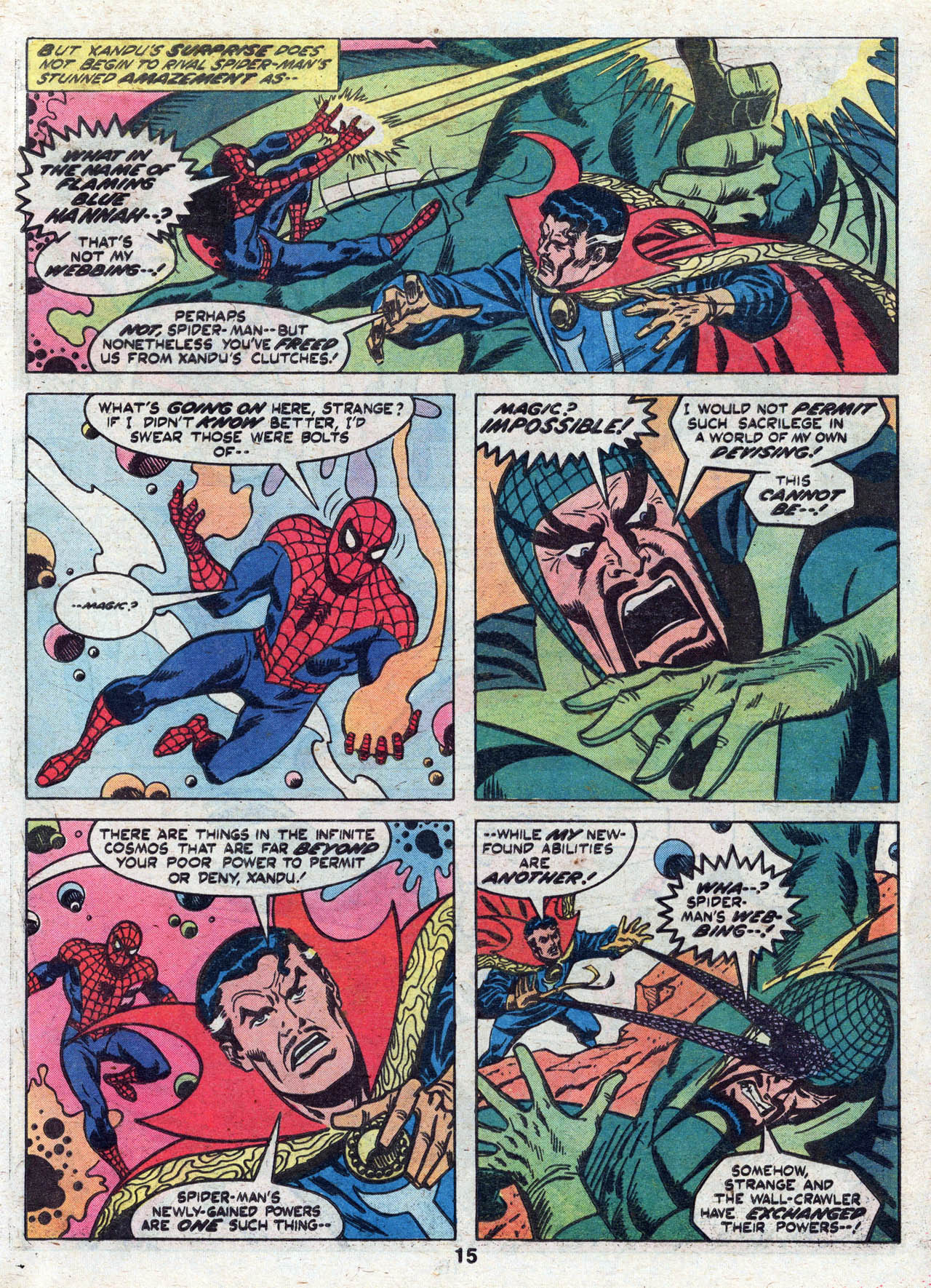 Read online Marvel Treasury Edition comic -  Issue #22 - 16