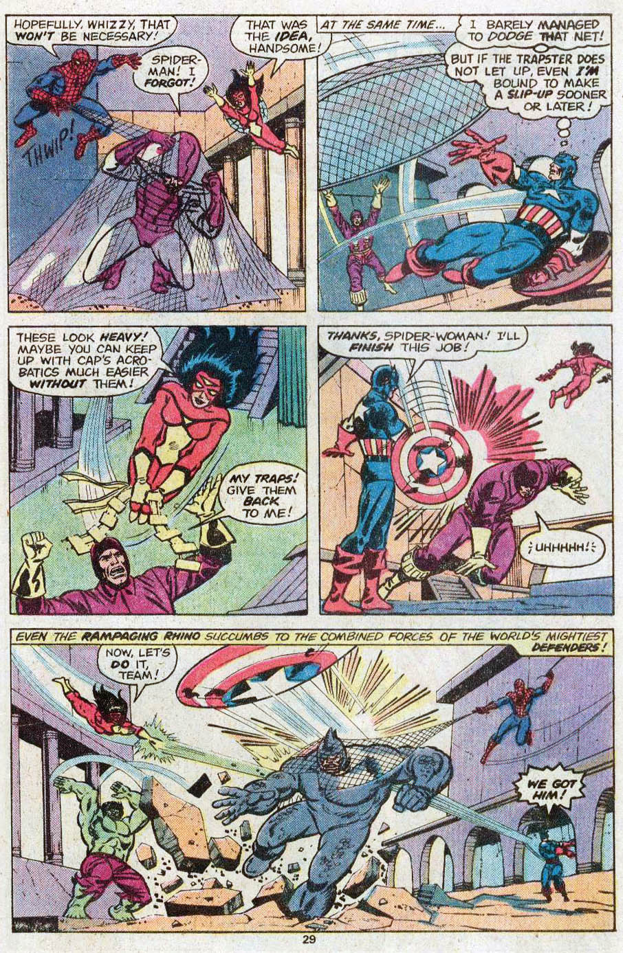 Read online Spider-Man, The Incredible Hulk, Captain America, and Spider-Woman comic -  Issue # Full - 31