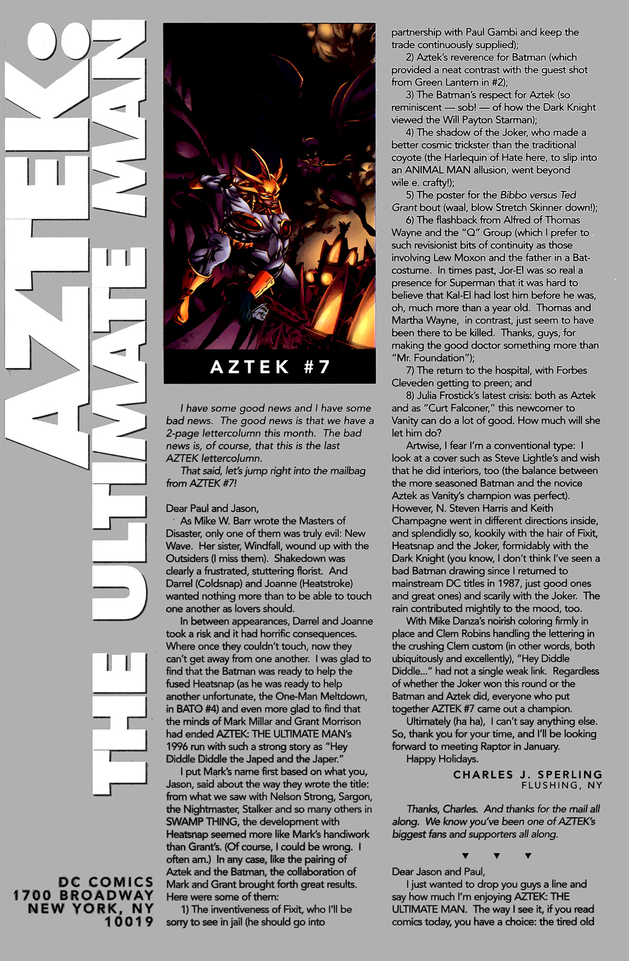 Read online Aztek: The Ultimate Man comic -  Issue #10 - 25