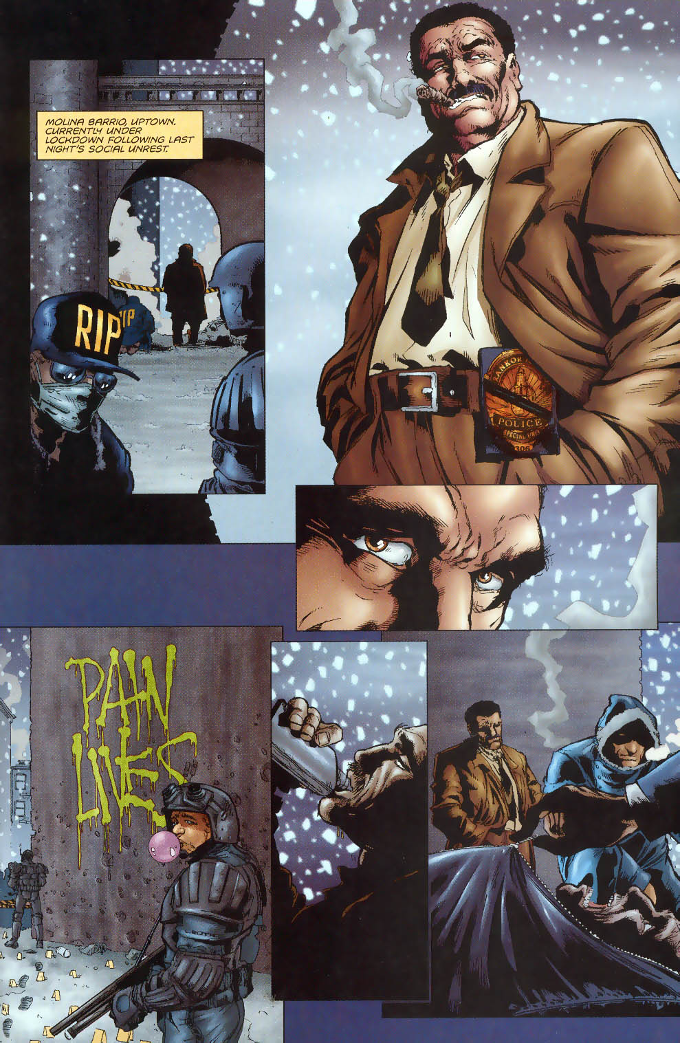 Read online Violent Messiahs: Lamenting Pain comic -  Issue #1 - 7