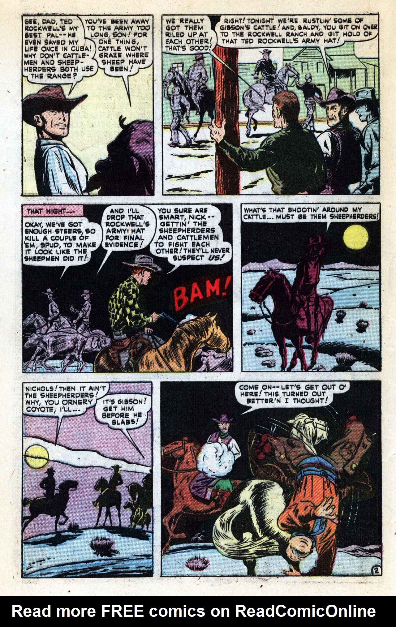 Read online Western Outlaws and Sheriffs comic -  Issue #61 - 42