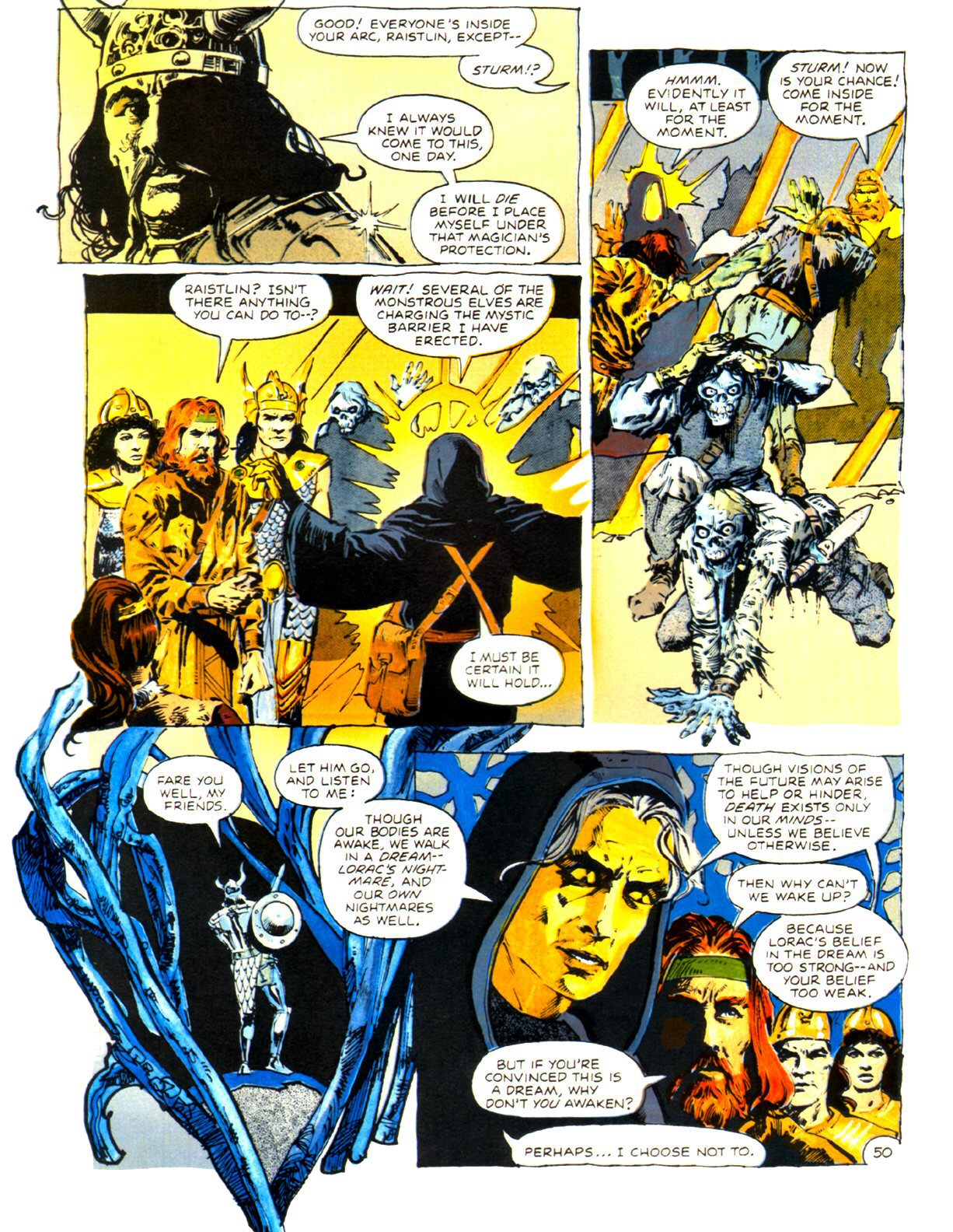 Read online Dragonlance Saga comic -  Issue #3 - 53