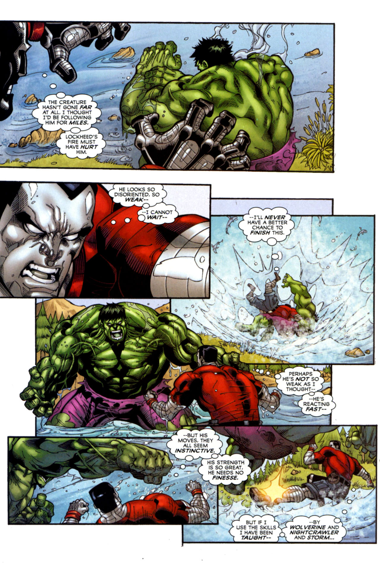 Read online X-Men vs. Hulk comic -  Issue # Full - 15