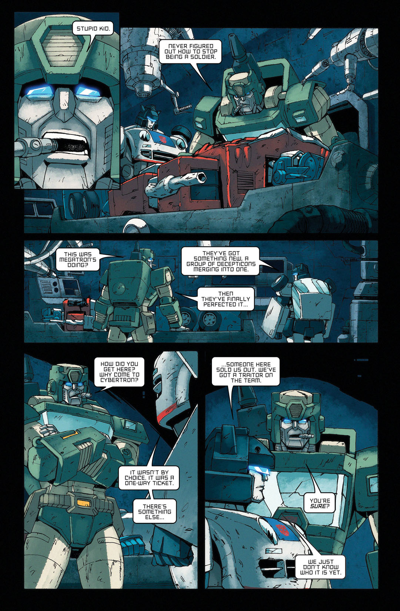 Read online The Transformers: All Hail Megatron comic -  Issue #5 - 22