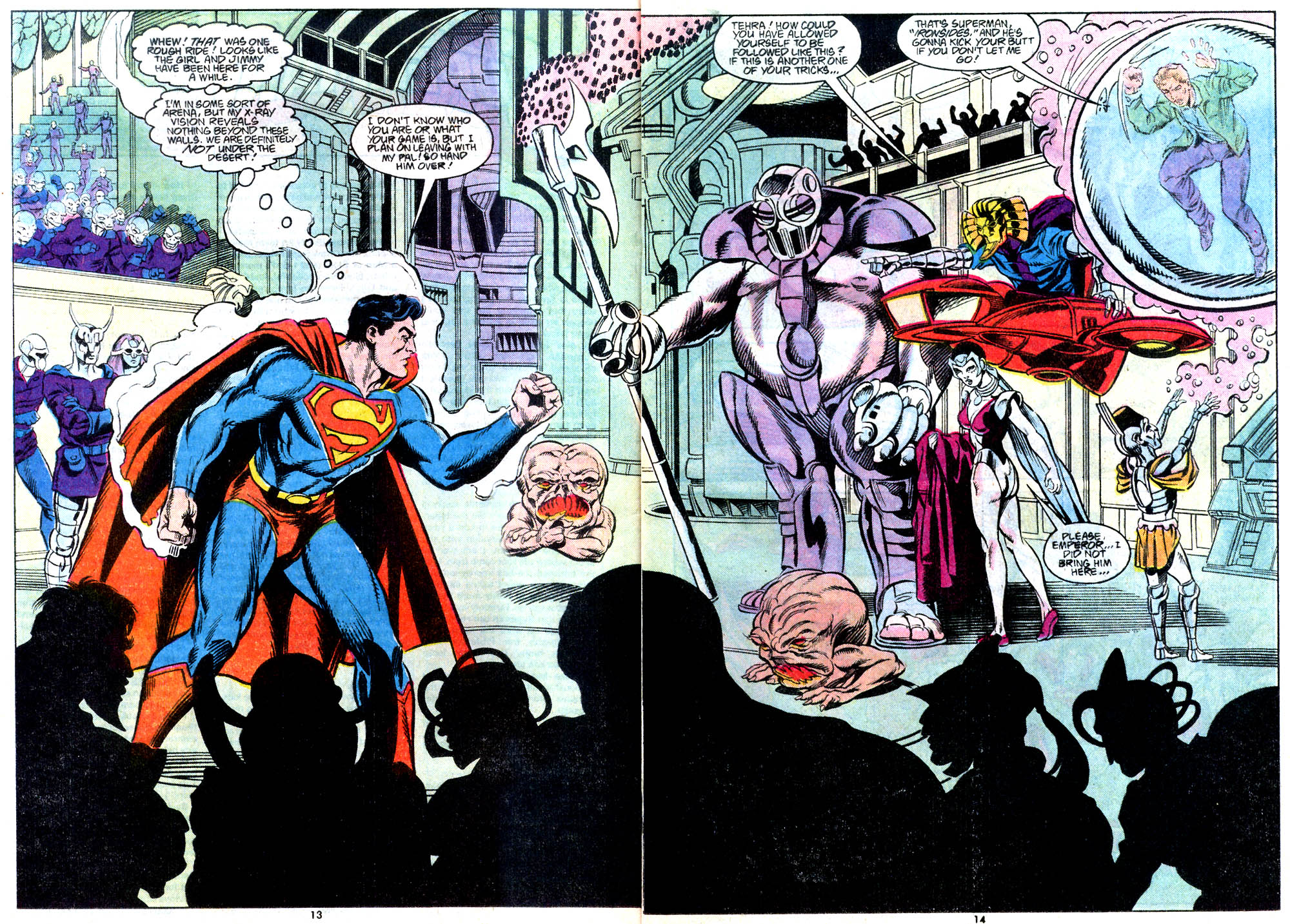 Read online Adventures of Superman (1987) comic -  Issue #443 - 15