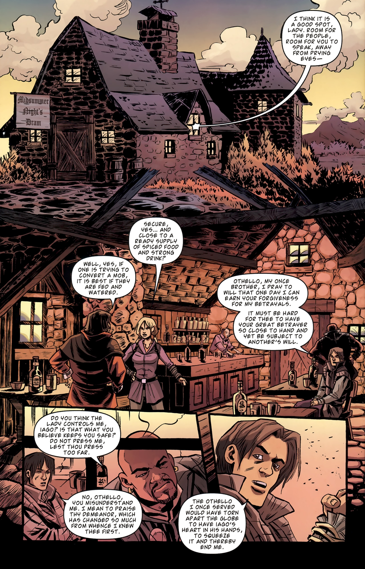 Read online Kill Shakespeare comic -  Issue #6 - 4