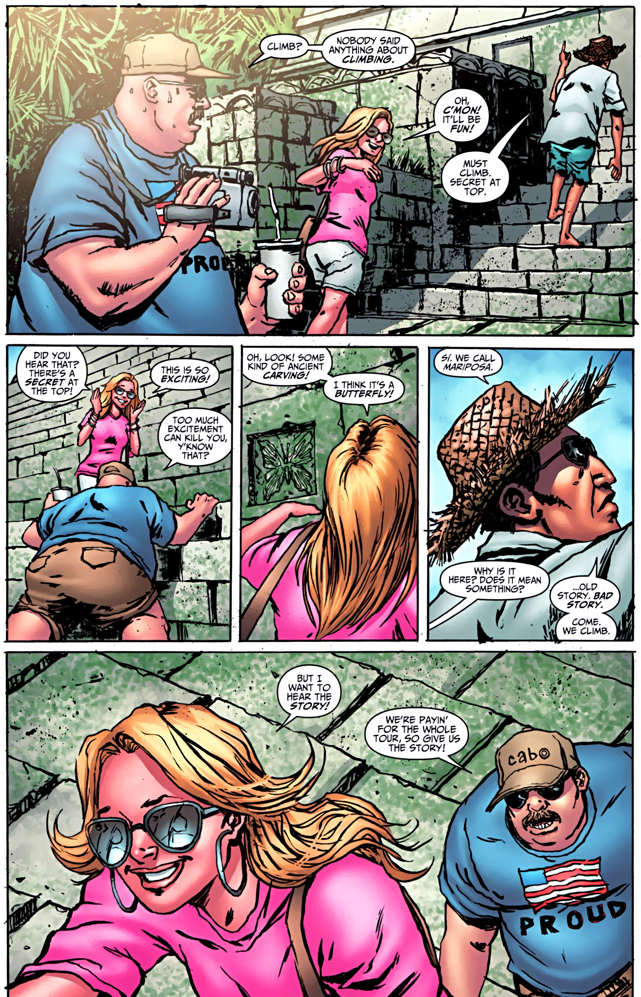 Read online Fringe: Tales from the Fringe comic -  Issue #6 - 16