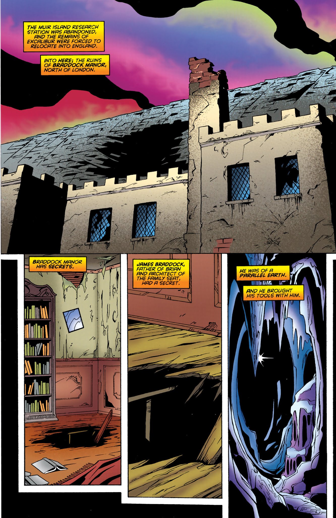 Read online Excalibur Visionaries: Warren Ellis comic -  Issue # TPB 2 (Part 1) - 75