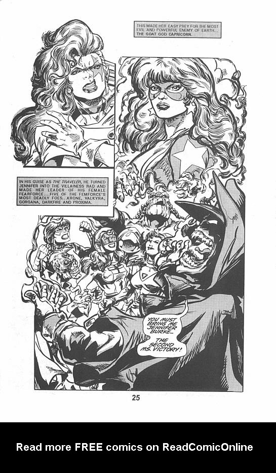 Read online Femforce: Timelines comic -  Issue #1 - 27