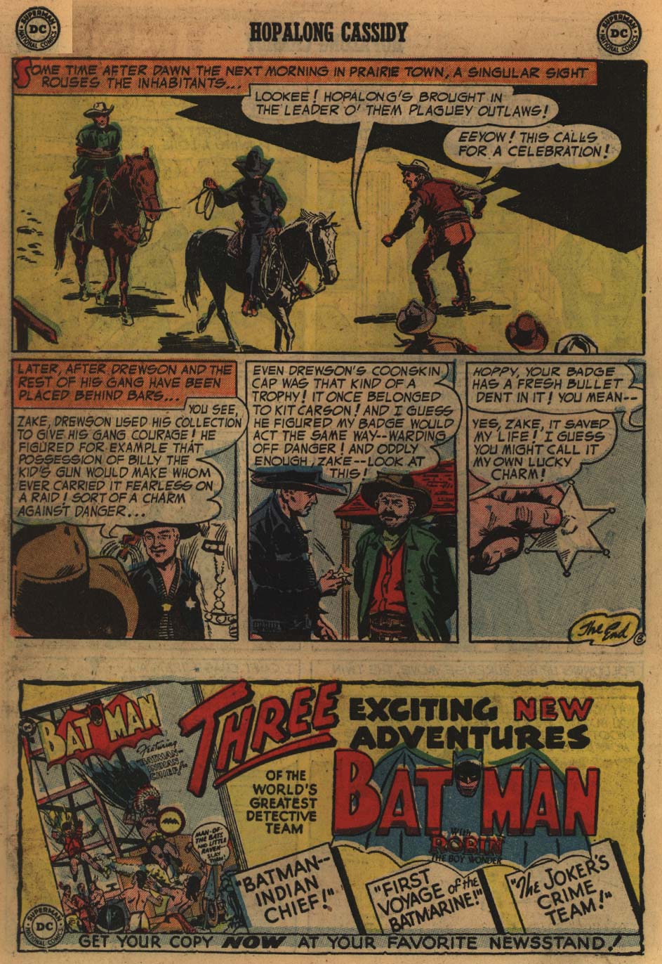 Read online Hopalong Cassidy comic -  Issue #93 - 10
