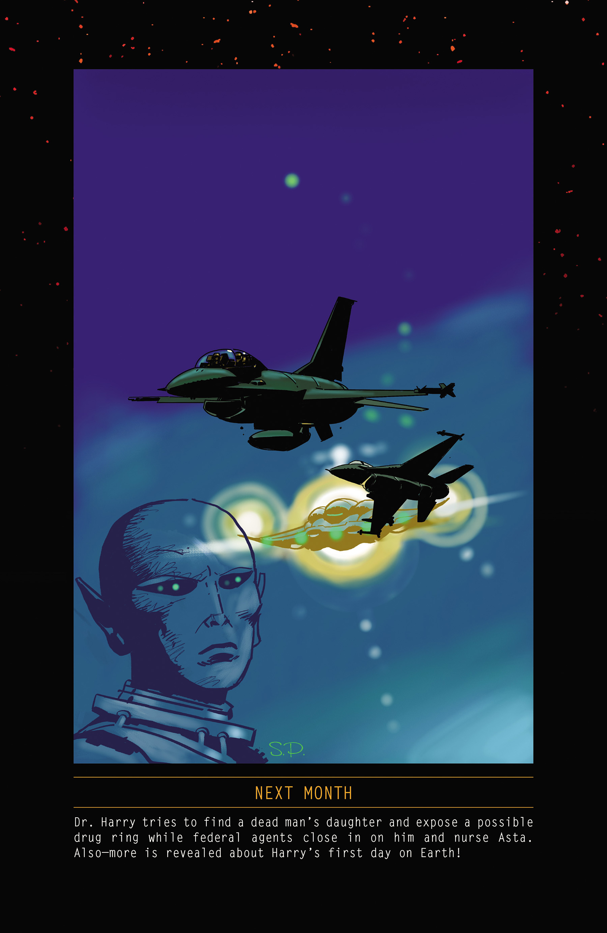 Read online Resident Alien: The Man With No Name comic -  Issue #2 - 25