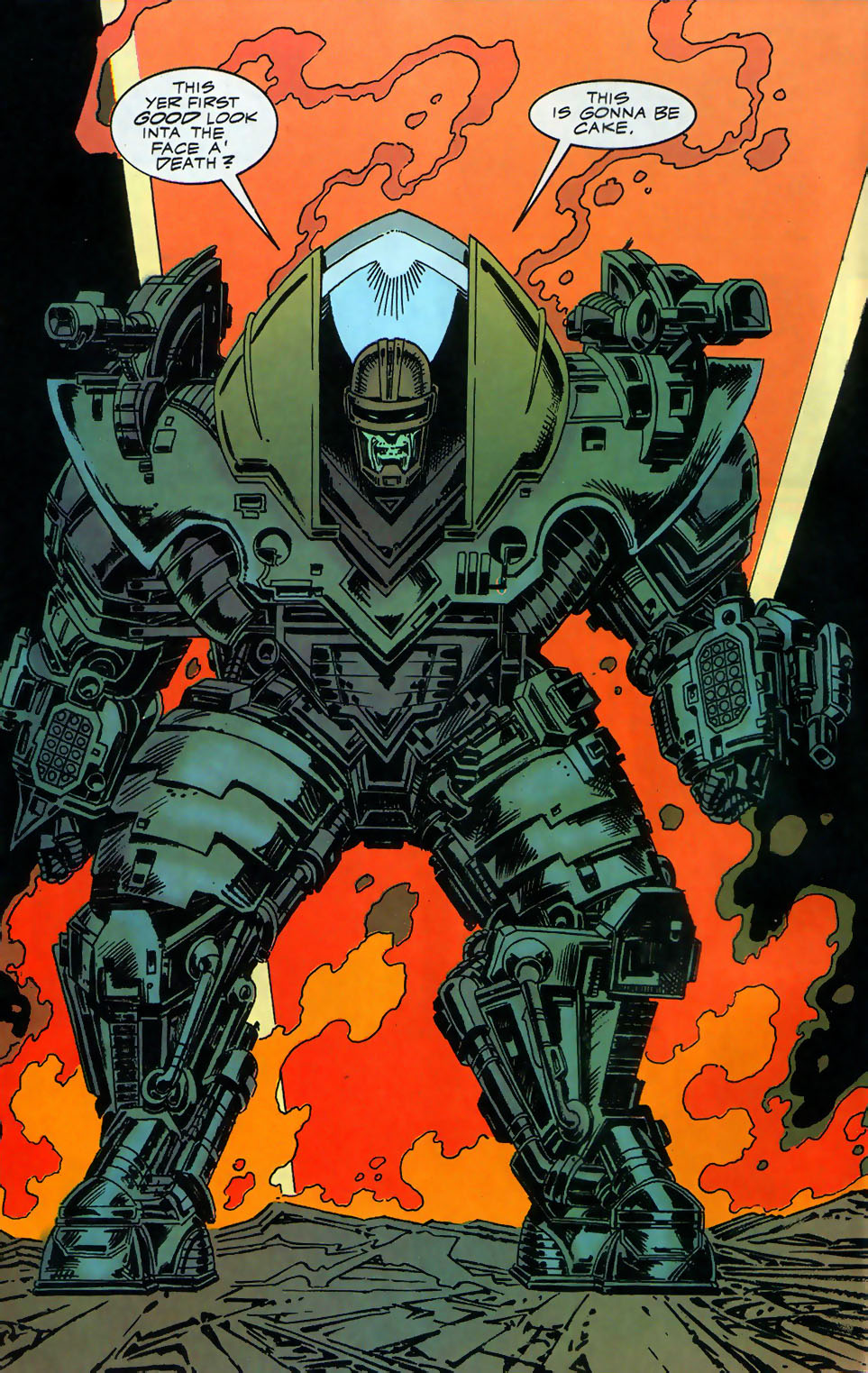 Read online Alien Legion: Binary Deep comic -  Issue # Full - 34