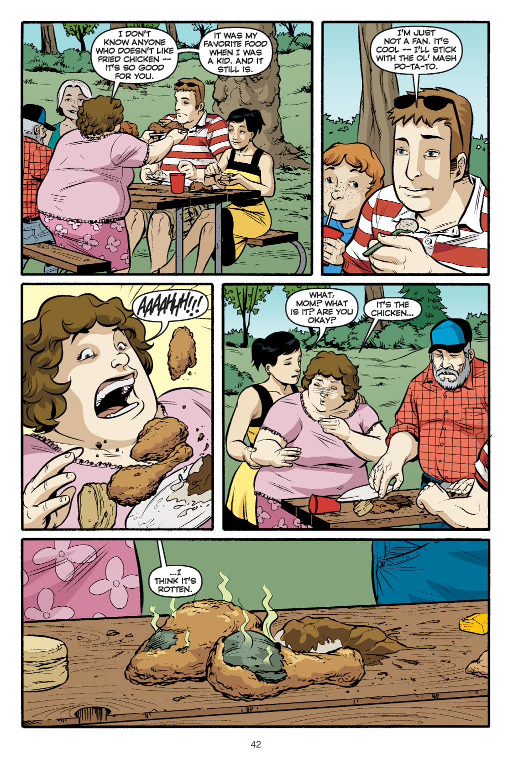 Read online Supersized: Strange Tales from a Fast-Food Culture comic -  Issue # TPB - 43
