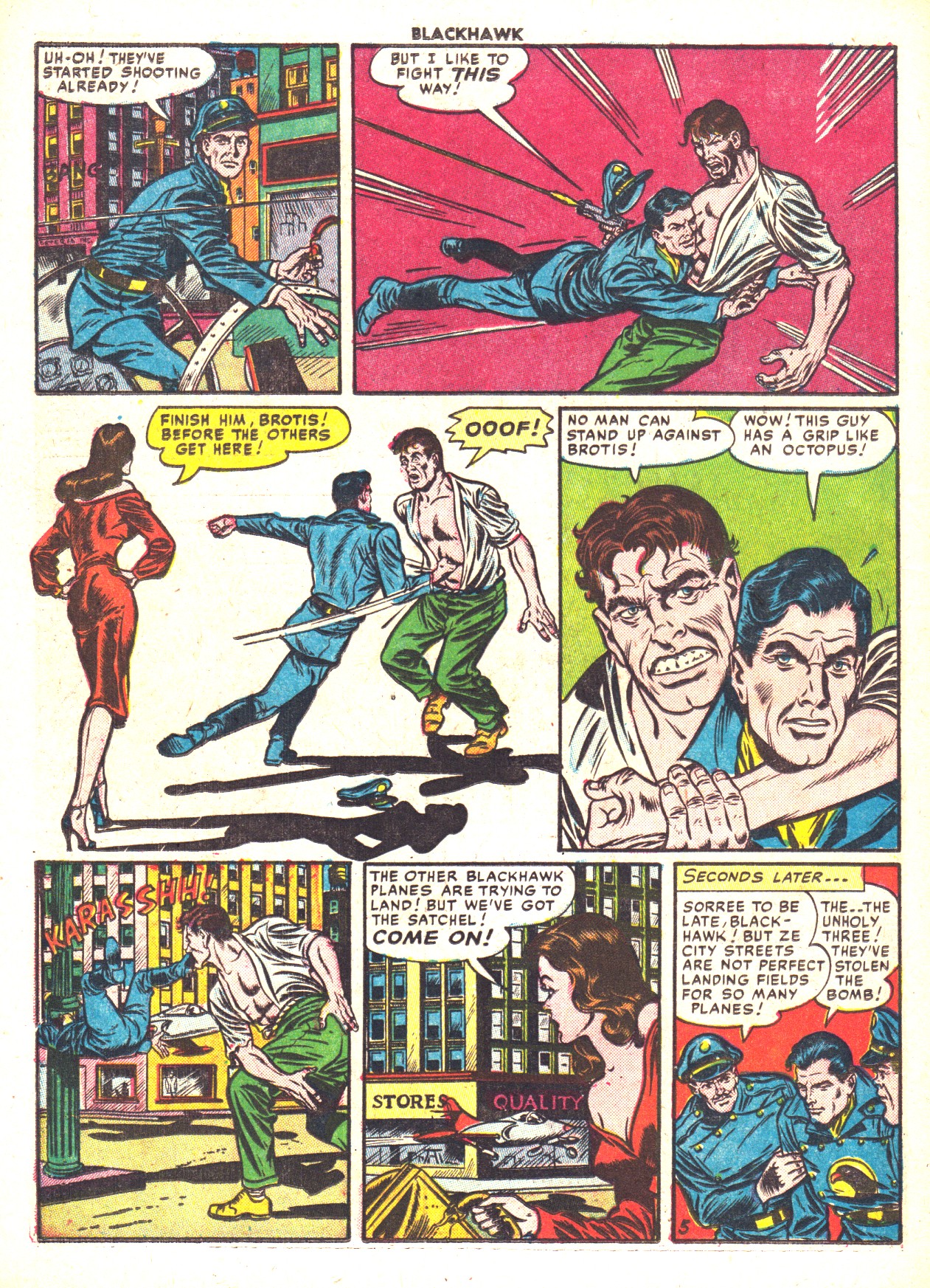 Read online Blackhawk (1957) comic -  Issue #45 - 22