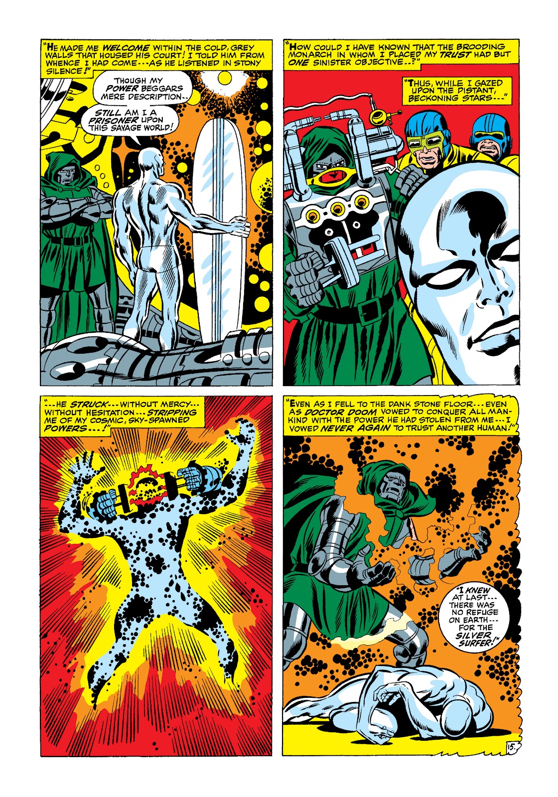 Read online Marvel Masterworks: The Silver Surfer comic -  Issue # TPB 1 (Part 1) - 22